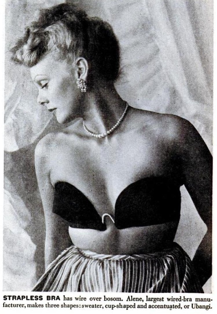FactRepulblic.conn @ aS 01. In the 1940s to 1950s, bullet bras
